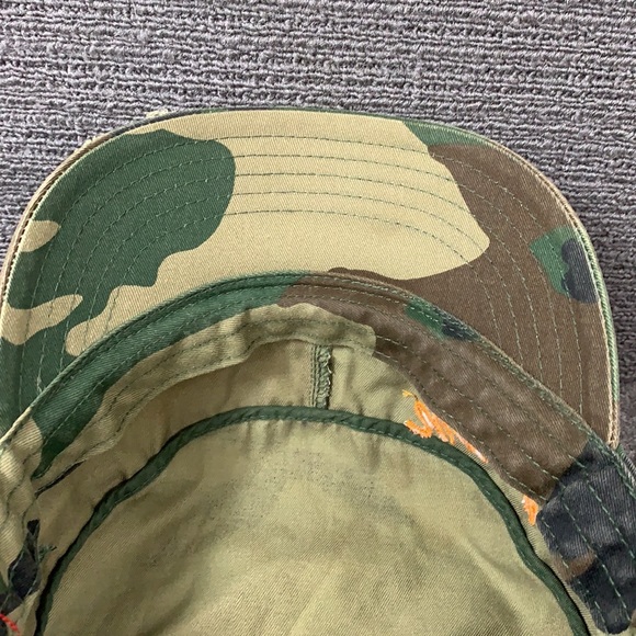 Wyoming Distressed Cadet Hat Unisex OSFM Camouflage Adjustable Strapback by HG - Picture 12 of 13